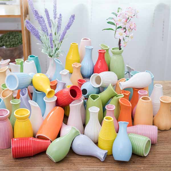 Wholesale ceramic bud vase display – Perfect for hotels, restaurants, and retailers