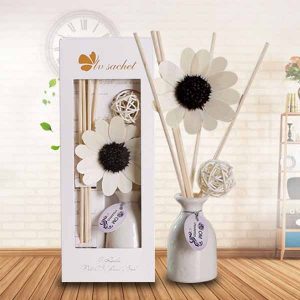 Ceramic Aroma Pot Reed Diffuser Set of 2 - Homey Ceramic