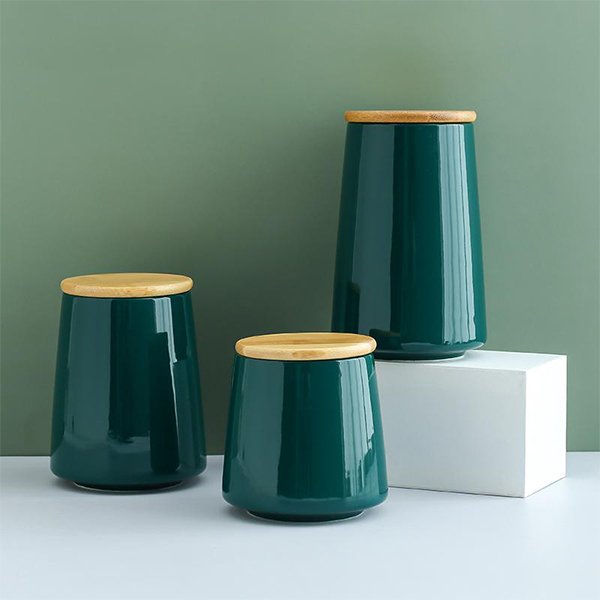 Ceramic Utensil Storage Canisters