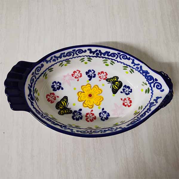 High-quality underglaze dinnerware collection from ceramic factory supplier
