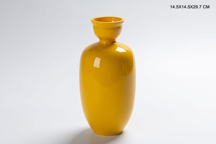 Yellow Flower Vase
