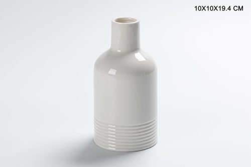 off-white Flower Vases for Pampas Grass
