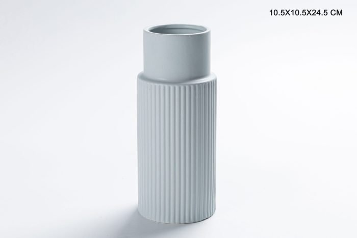 Flower Ribbed Vases