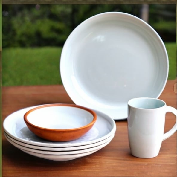 Ceramic dinnerware for gift