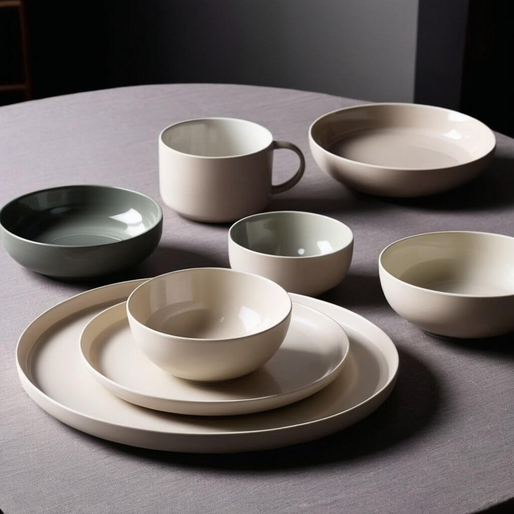 Minimalist Design dinnerware sets
