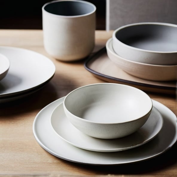 Sustainable Ceramic Tableware