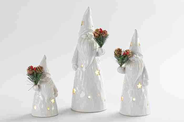 Ceramic Santa Decoration