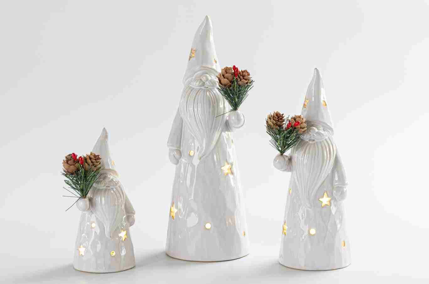 Ceramic Santa Decoration
