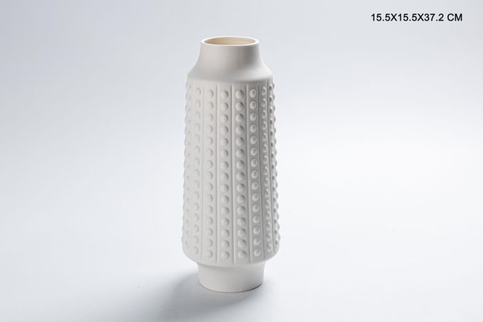 Ceramic Flower Vase White