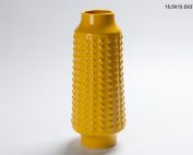 Ceramic Flower Vase Yellow