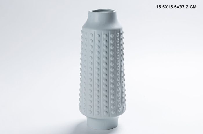 Ceramic Flower Vase blue