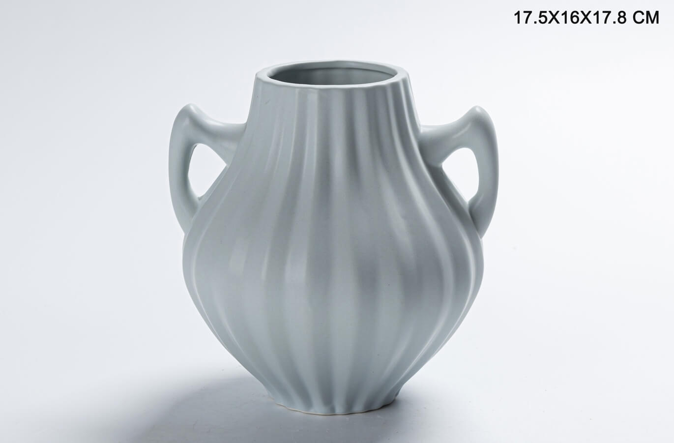 ceramic vase green