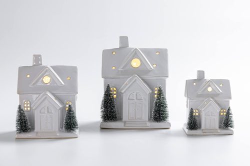 Ceramic Christmas House