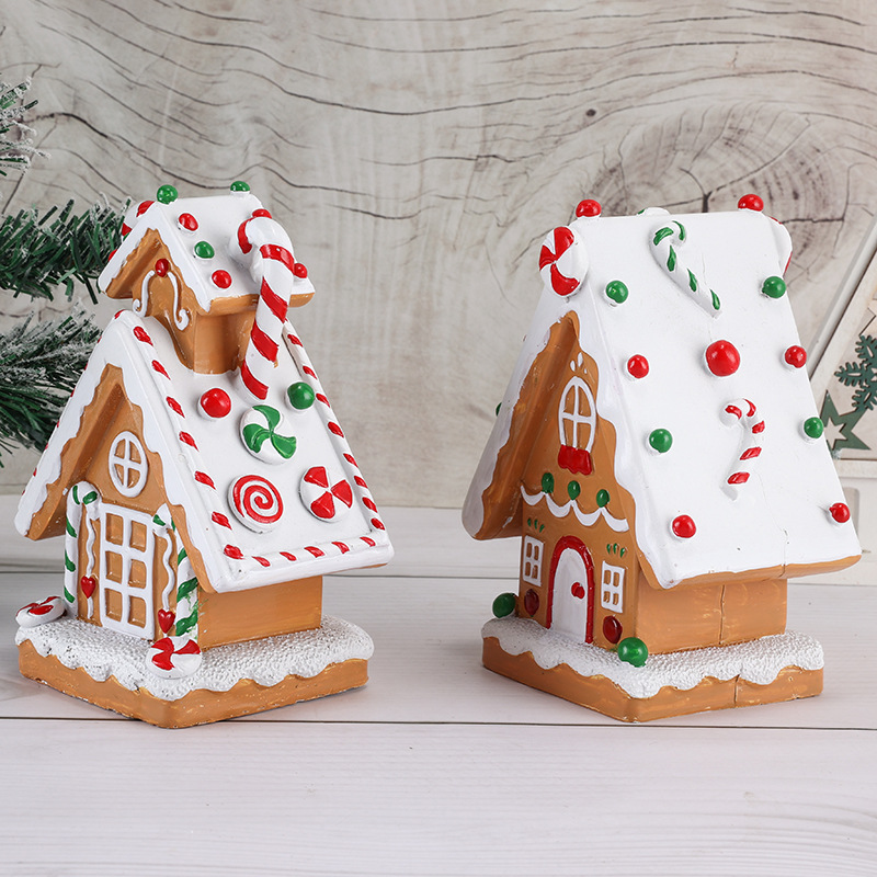 Ceramic Gingerbread Christmas House