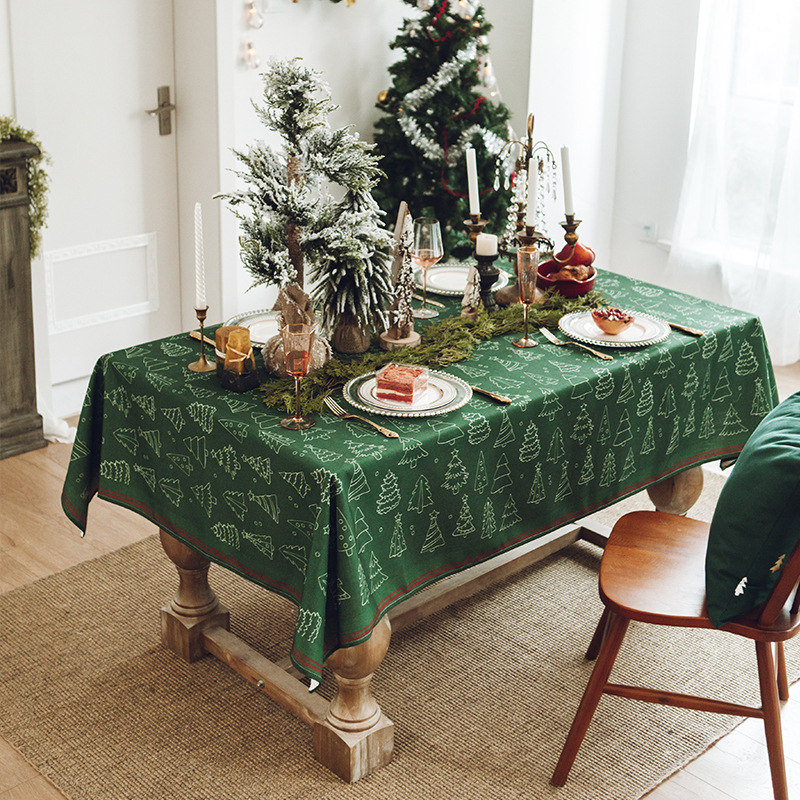 Christmas Table setting for holiday displays, ideal for Ceramic Christmas Decorations Wholesale