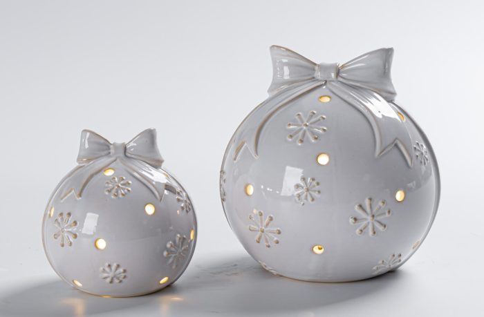 Glazed Ceramic Bauble