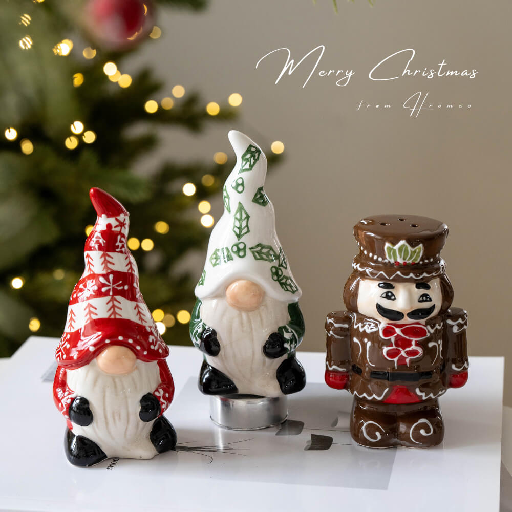 custom ceramic Christmas decorations:Handmade Ceramic Nutcracker Decorations