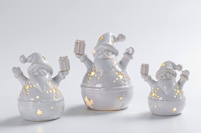 Handmade Ceramic Santa Claus