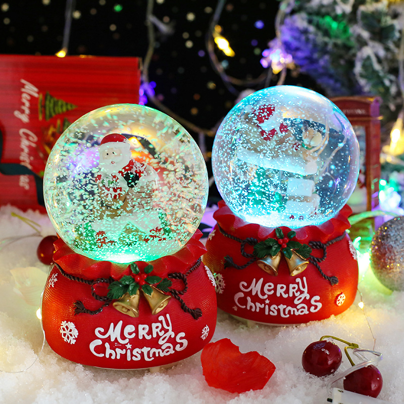 Handmade Christmas Snow Globes