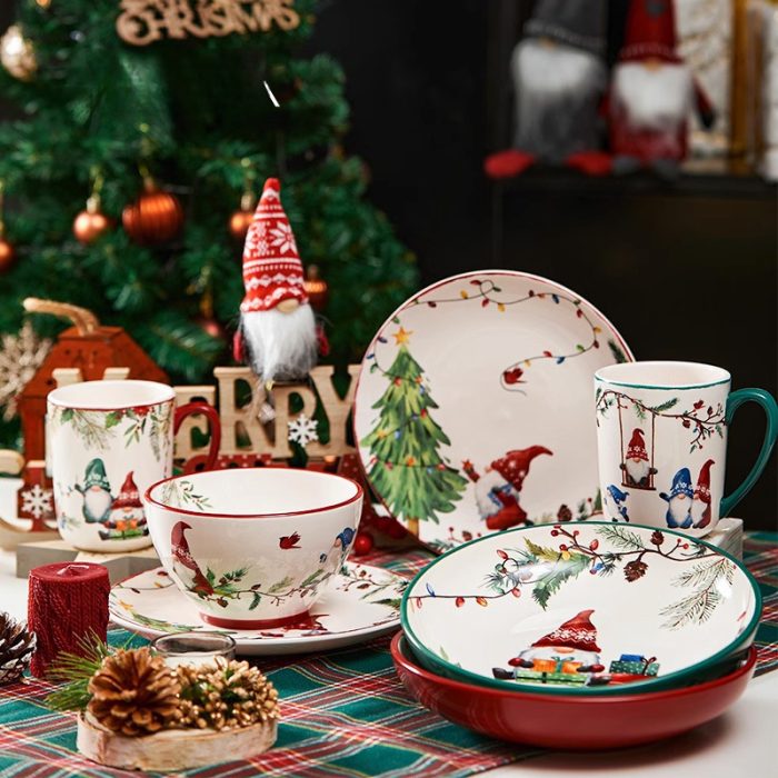 Ceramic Christmas Tableware Collection