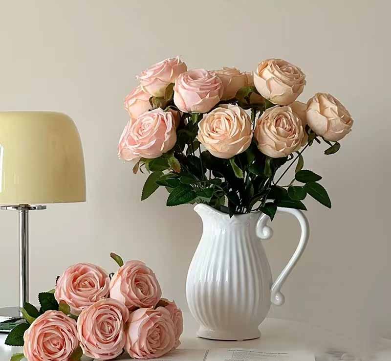 Pitcher shape porcelain vase