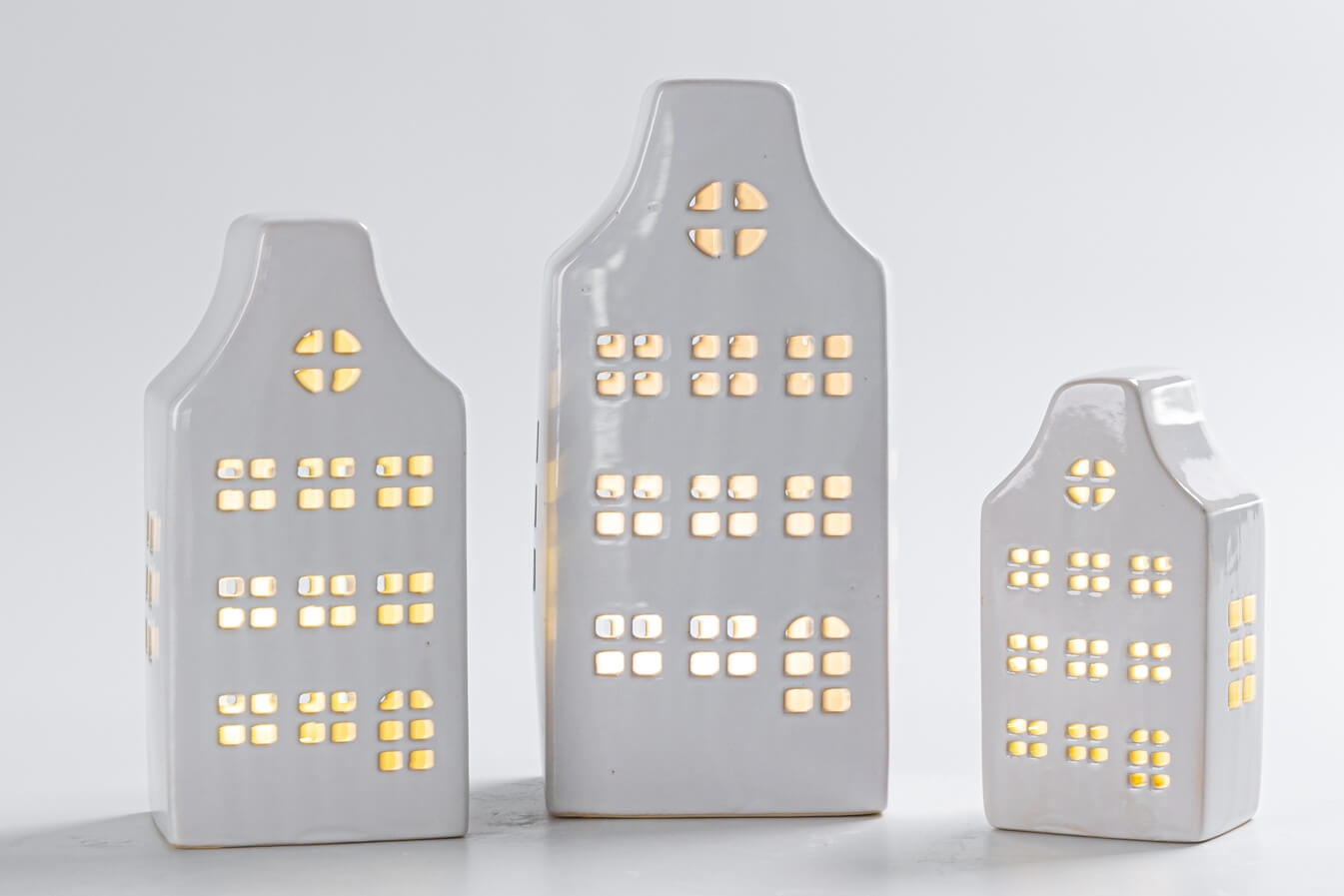 White Porcelain Village House