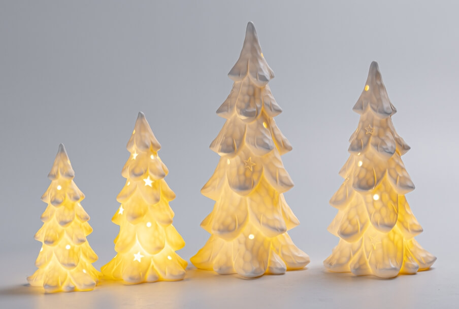 Scandinavian-style Christmas tree from Scandinavian Christmas Decor Distributors