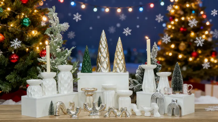 Ceramic Candle Vessels with different design