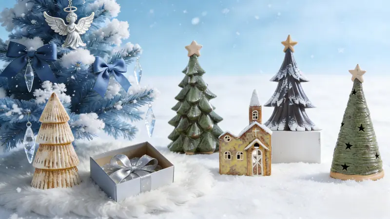 vintage ceramic Christmas tree