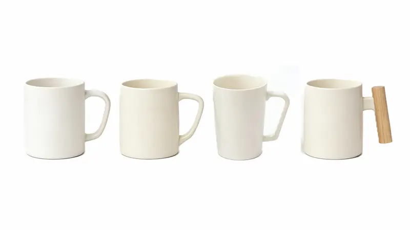 Pantone Cloud Dancer in Custom Logo Mugs