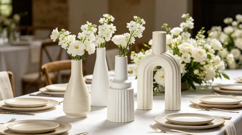 Aesthetic wedding tables