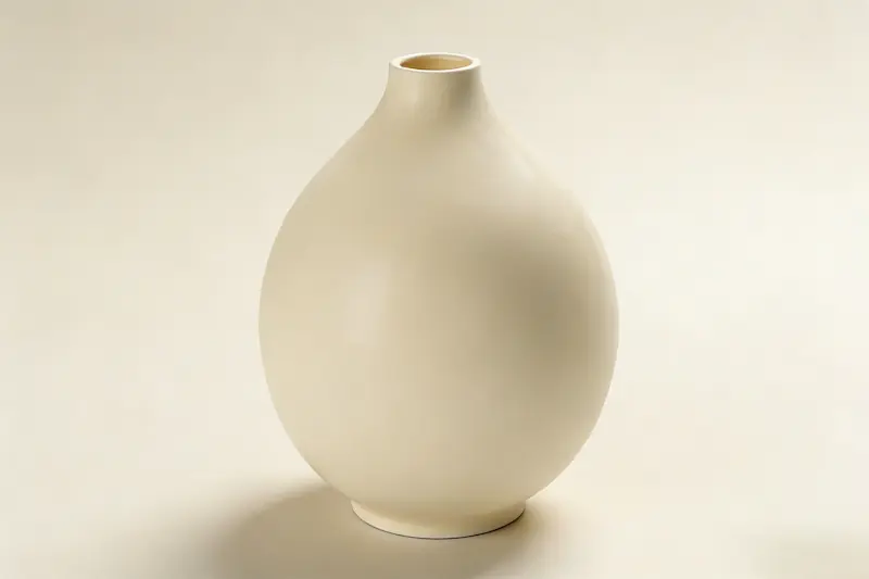 matte ceramic vase wholesale with minimalist modern design