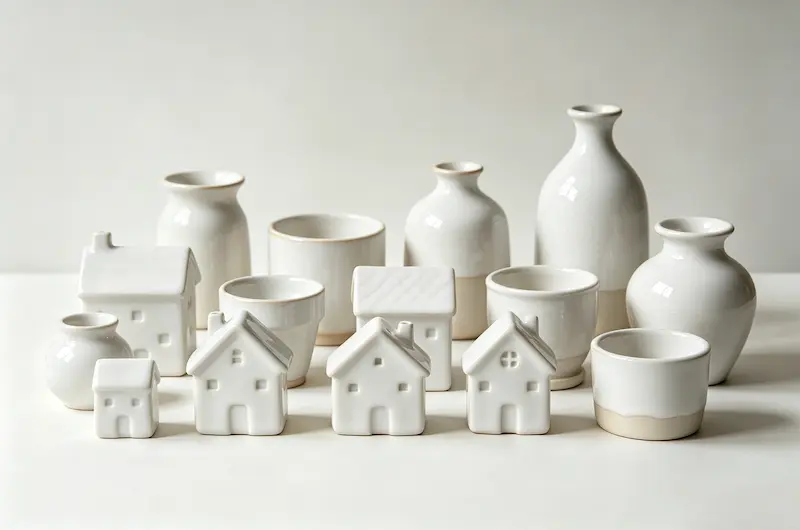 ceramic houses and pottery village houses wholesale