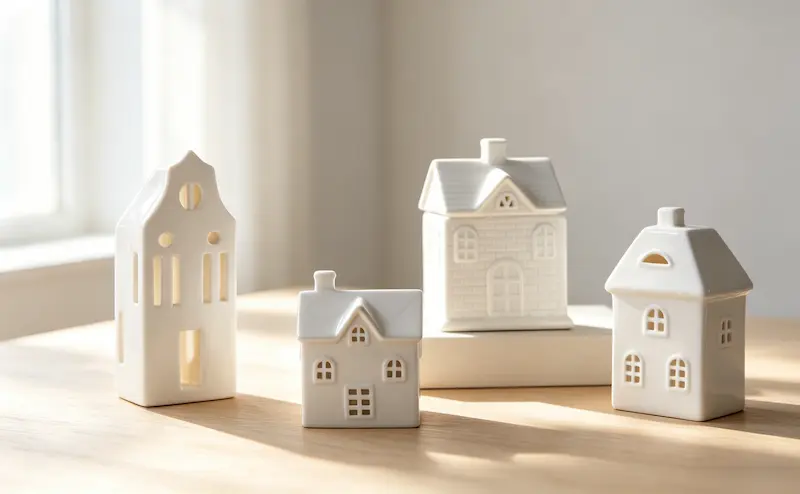 miniature ceramic houses wholesale