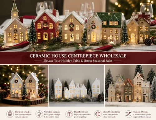 Stocking for the Holiday Season: Why Ceramic House Centrepieces Should Top Your Wholesale Order