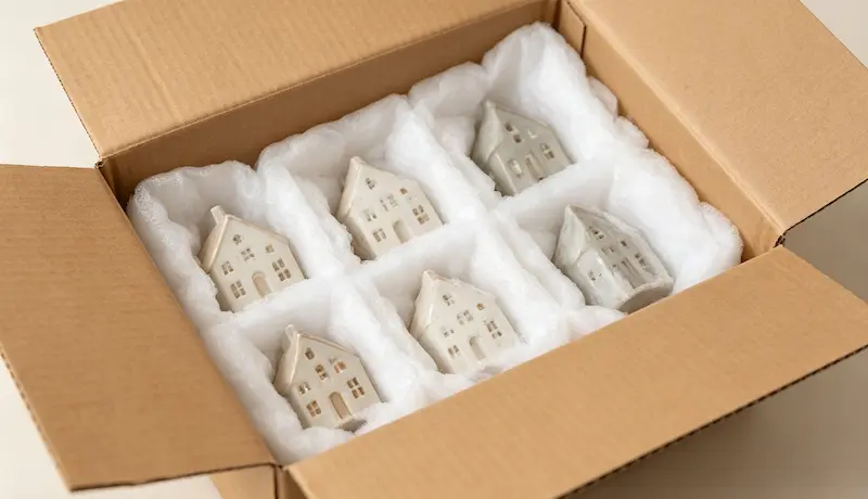 Safe Packaging for Small Ceramic Houses Wholesale
