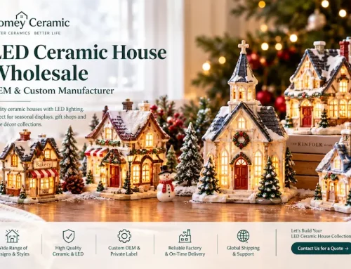 Ceramic House Manufacturing for Wholesale Buyers: How to Source Quality Figurines for Retail Displays