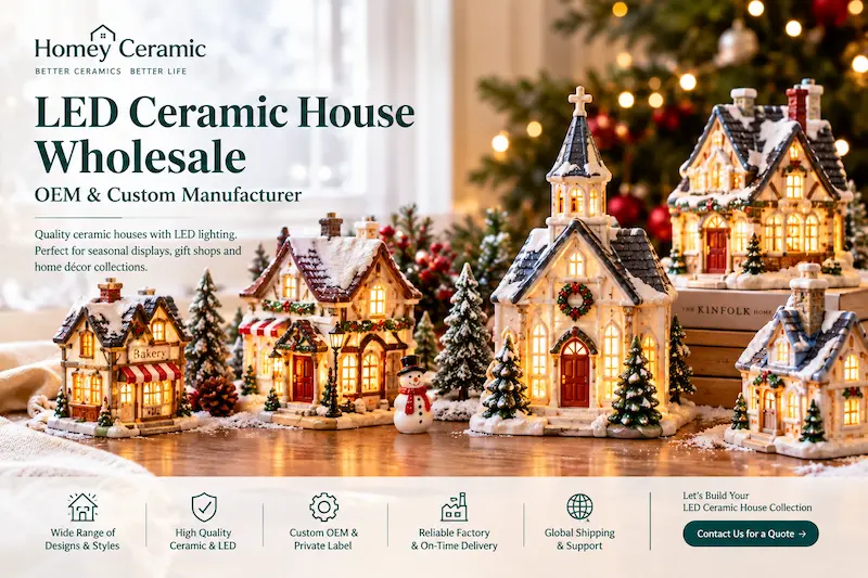 LED ceramic house wholesale