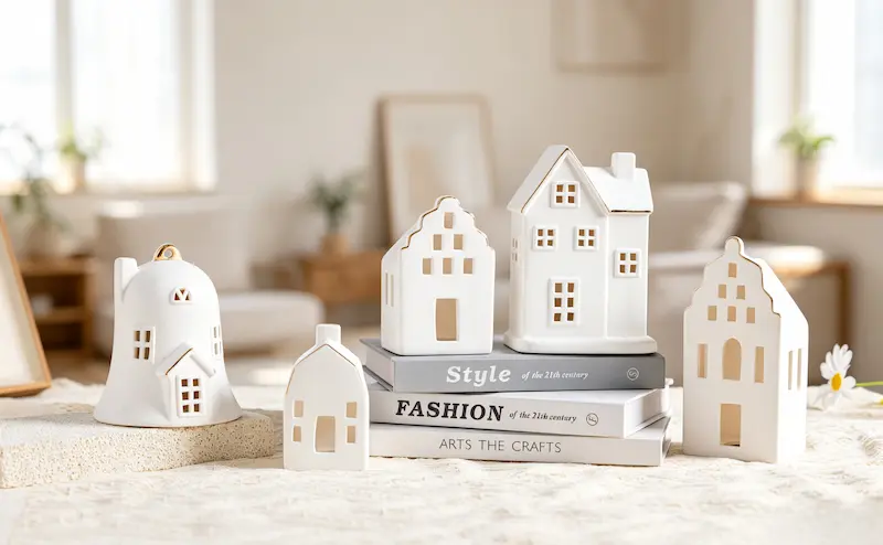 Nordic ceramic village wholesale