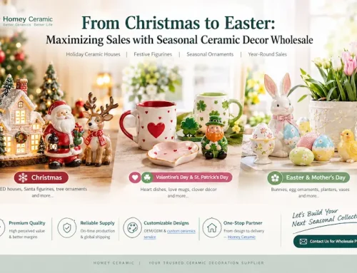 From Christmas to Easter: Maximizing Sales with Seasonal Ceramic Decor Wholesale