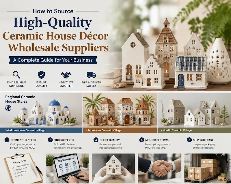 ceramic house décor wholesale