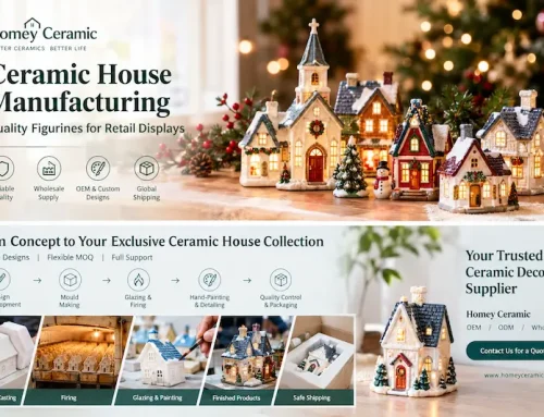 Ceramic House Manufacturing for Wholesale Buyers: How to Source Quality Figurines for Retail Displays