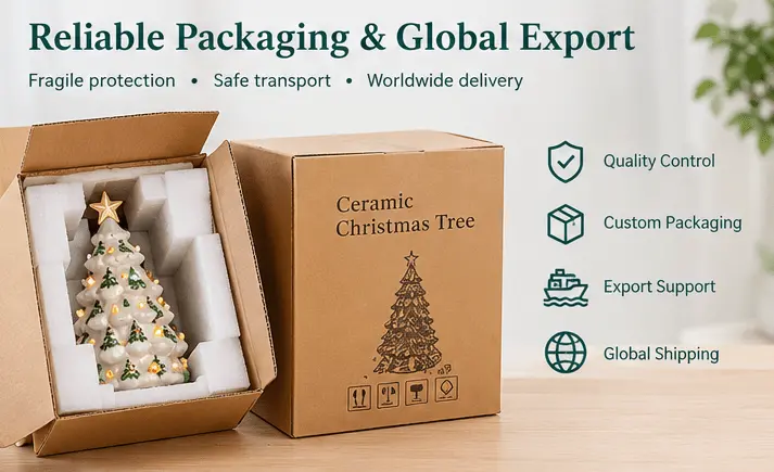Ceramic Christmas Tree Wholesale Package
