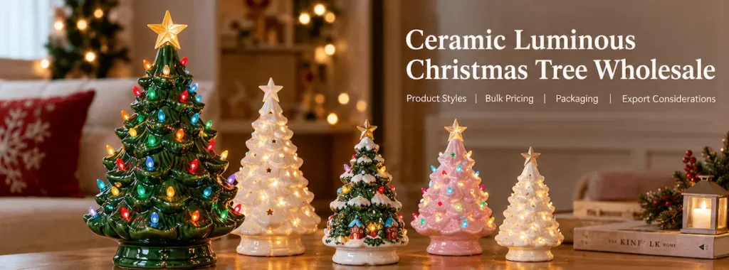 Ceramic Luminous Christmas Tree Wholesale Guide