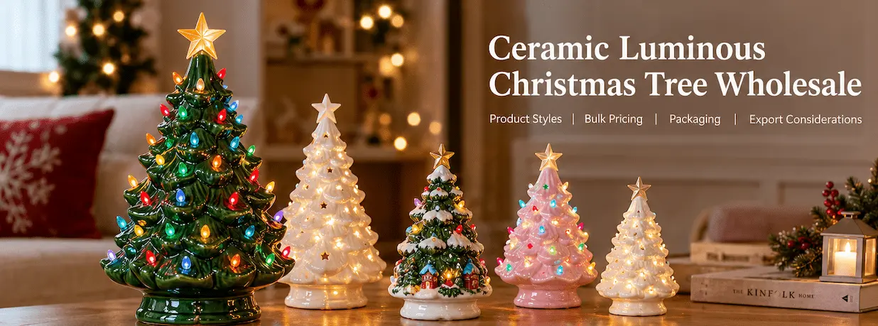 Ceramic Luminous Christmas Tree Wholesale Guide