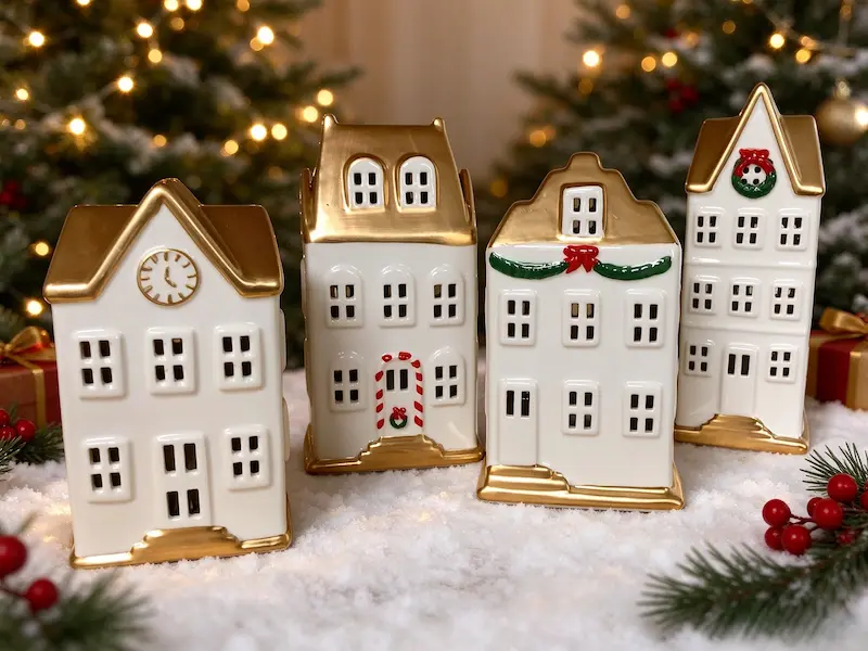 Hand painting wholesale Christmas house decorations